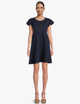 Short Sleeve Knit Dress