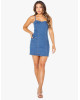 Sleeveless Denim Dress