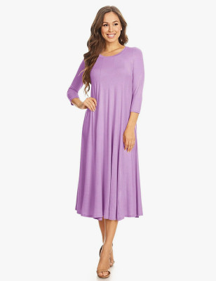 Eleni Dress Tangerine